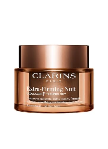 Clarins Crema de noche extra reafirmante para todo tipo de piel, 50 ml