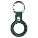 Produktbild Diruite für Apple AirTag Schutzhülle Leder,Kratzfest Waschbar Schweißfest Soft Shell Leder SchlüSselbund Ring Locator Tracker Hülle für Apple AirTag Schutzhülle Leder-Grün