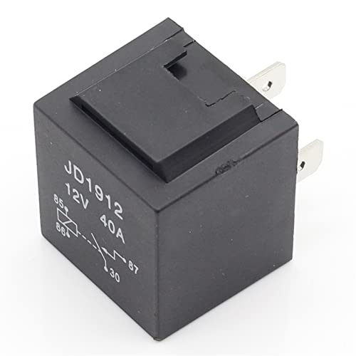 Relais et Fils 40 Ampères 12V pour Résoudre les Problèmes de Klaxon Faible Auto