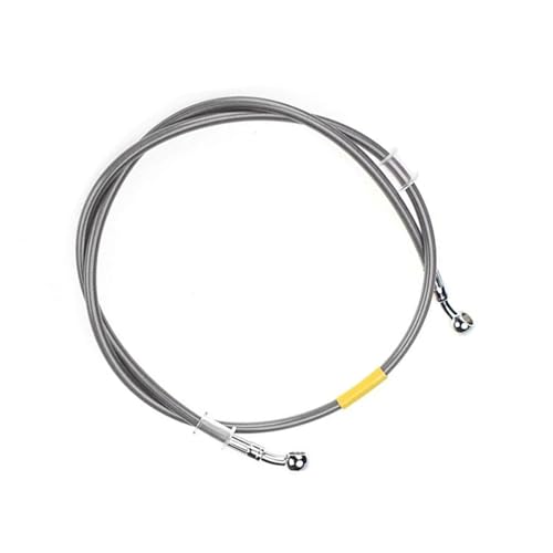 Durite de frein hydraulique tressée 2100mm avec raccord banjo 10mm 28°