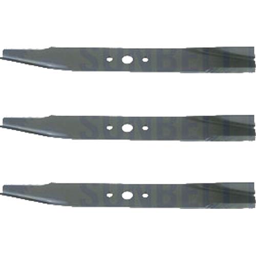 (3 Pack) Premium Medium Lift Replacement XHT Lawn Mower Blade Fits Oregon 91-706 | 18.140625" x 2" / 0.75" Hole