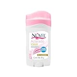 Nuvel Desodorante Antitraspirante en Barra Aclarado Ideal para mujer (45g), Protección 24 horas, sin Irritaciones, Aroma...