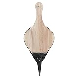 Dimensioni: questo soffietto per camino in legno ha una dimensione adatta per le mani, facile da trasportare e riporre.