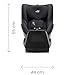 BRITAX RÖMER Reboarder DUALFIX PLUS, inklusive Neugeboreneneinsatz und ISOFIX, für Kinder von 40-105 cm (i-Size), Geburt - 4 Jahre, Midnight Grey