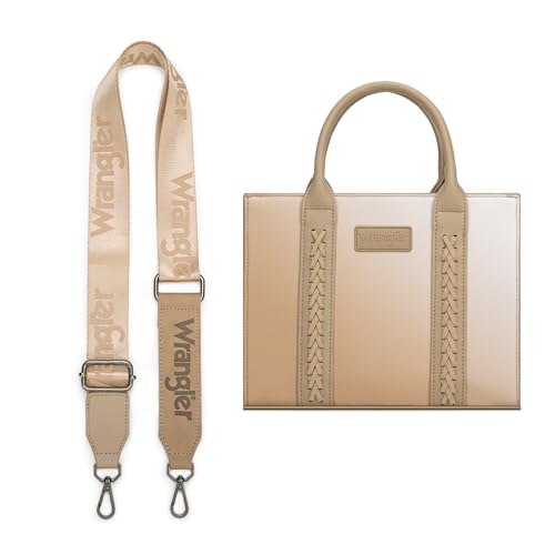 Image of Wrangler Tote Bag for Women Designer Satchel Handbags Top-handle Purses with Strap