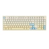 New Design, New Experience: Introducing the upgraded color schemes to the Galaxy100 aluminum keyboard, with all excellent features retained but in refreshing new styles. The white version features a milky white casing as the base, with yellow gradien...