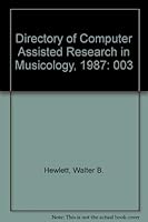 Directory Of Computer Assisted Research In Musicology 0936943025 Book Cover