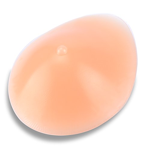 MOOVANT Silicone Breast Forms Mastectomy Prosthesis Silicone Bra Pad Only One Piece - Thumbnail 2