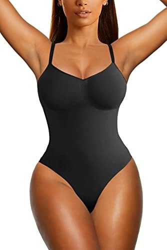 YOSHUYUKI Bodysuit for Women Tummy Control Thong Seamless Faja Sculpting Body Shaper Suits Clothing Tops