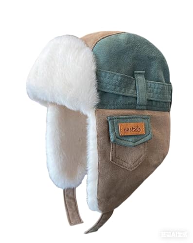 Chapeau de trappeur d'hiver protège les oreilles du vent bonnet polaire enfant