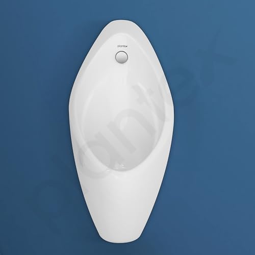 Image of Plantex Ceramic Premium Wall Mount Large Urinal Pot For Gents /Male /Boy /Men Toilet For Washroom-(White,Uero)