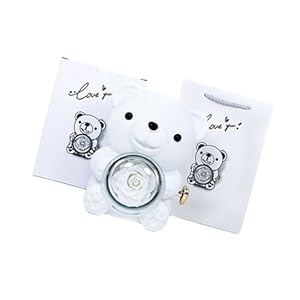 LLINthy Bär mit Rose in Kugel