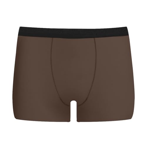 Men’s Anti-Chafe Underwear Seamless Short Boxer Boxer Low Rise Breathable Solid Underwear Moisture-Wicking Trunks