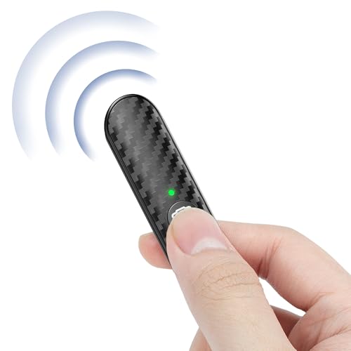 ATUMTEK Bluetooth Remote Shutter, Carbon Fiber Design, Rechargeable Camera Remote Control for iOS & Android Smartphones, Compact and Portable, with Type-C Charging, 10m Remote Range, Bluetooth 5.0 - Thumbnail 2