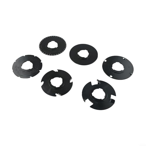 HOHOVYVY Lot de plaques de plantation polyvalentes pour semoir EarthWay 1001-B - 6 plaques interchangeables pour maïs, légumes