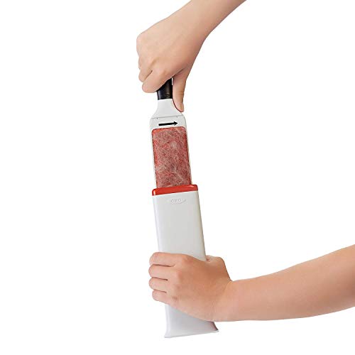 OXO Good Grips FurLifter Selbstreinigende Flusenbürste/Möbelbürste