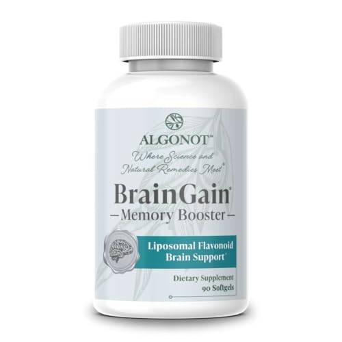 BrainGain Luteolin & Key Ingredients with EVOO. May Support The Body in Reducing Stress While Increasing Cognitive Function. The only liposomal Luteolin Products Using Olive Pomace Oil.