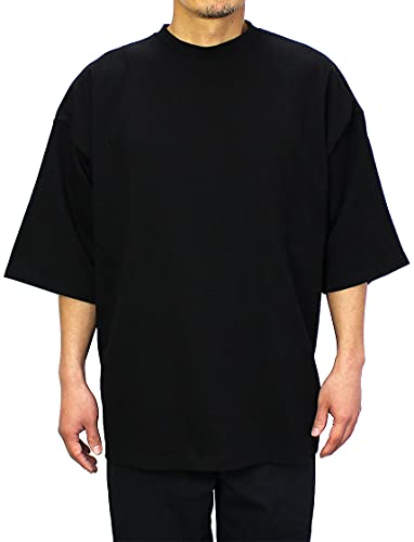 ［グッドウェア］ 半袖 スーパービッグ Tシャツ クルーネック USAコットン 7.6オンス ヘビーウェイト (M, ブ...