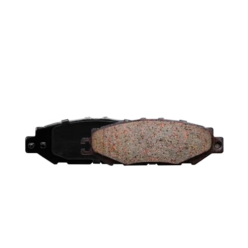Image of Detroit Axle - Rear Brake Pads for 1993-2000 Lexus LS400 Ceramic Brake Pads | w /Hardware 1994 1995 1996 1997 1998 1999 Replacement