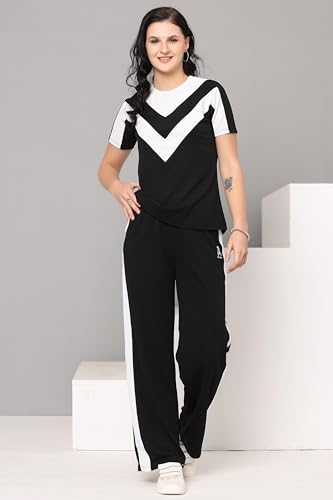 Image of Jhoomantroo Women's Workout tshirt & Pant | yoga wear | Workout Set | Co-ord Set For Girls & Womens