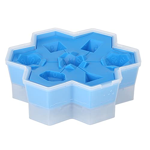 Molde de silicona para cubitos de hielo con 7 formas miniatura 7