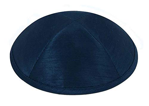 Image of Zion Judaica Deluxe Raw Silk Kippot Bulk Packs or Single Kippah Includes Free Clips