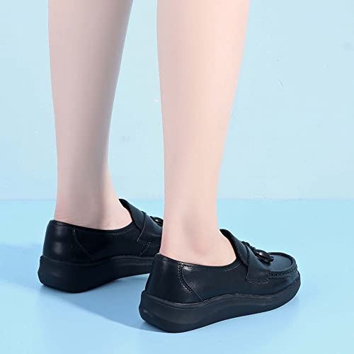 Image of Nurse Shoes for Women Nursing Shoes Zpatos para Trabajar en Restaurante de Mujer Flats for Women