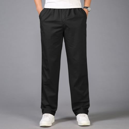 DuDubaby Mens Cargo Sport Jogger Long Trousers for Hiking Fishing Running Workout Casual Classic Fit Lightweight2