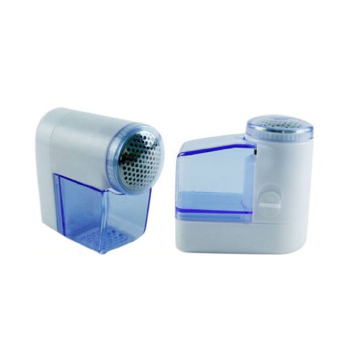 Susenstore New Mini Fuzz Fabric Remover Hair Ball Trimmer Shaver Machine (Blue)