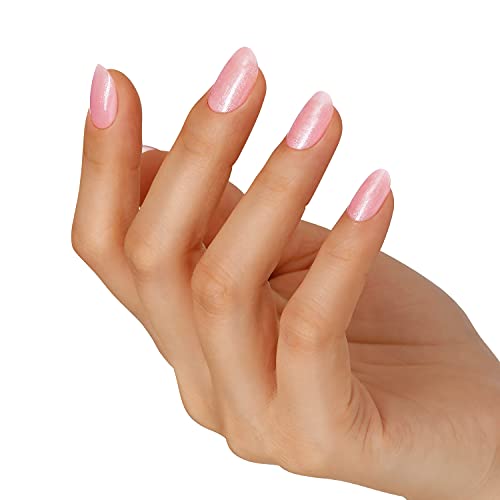 Bluesky Gel Nail Polish, Grapefruit Sparkle 80546, Glitter, Flamingo, Light, Pink, Long Lasting, Chip Resistant, 10 ml (Requires Drying Under UV LED Lamp) - Image 4