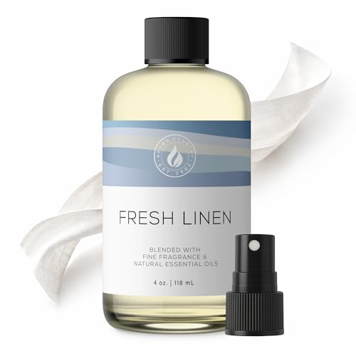 Aroma Country Fresh Linen Luxury Diffuser Oil Refill (4 Fl Oz)