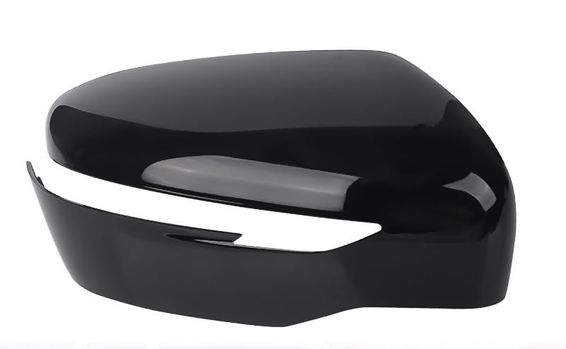 Couvercle de rétroviseur voiture Nissan feux signalisation coque noire