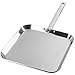 Chef's Secret KTGRIDTP T304 Stainless-Steel 11-Inch Square Griddle, Ideal for Grilling and Presenting Your Favorite Creations