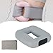 Kokiya Electric Massage Deep Tissue Vibration Practical Waist for Workout Gym Compact Adjustable Handheld for Player, Gray
