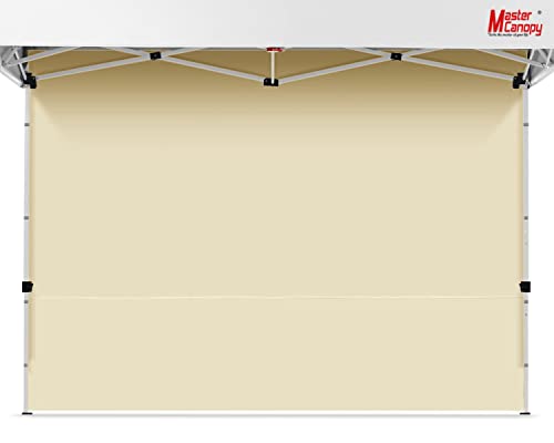 Image of MASTERCANOPY Instant Canopy Tent Sidewall for 10x10 Pop Up Canopy, 1 Piece, Yellow