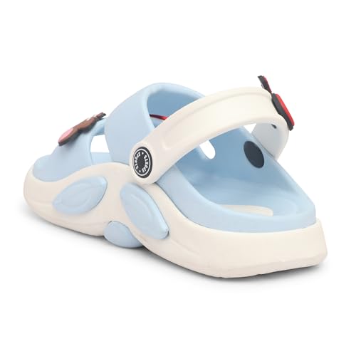 Image of Kids Cartoon Character Sports Sandals Lightweight Soft Sole Slip-On Sandals with Adjustable Back Strap for Boys & Girls
