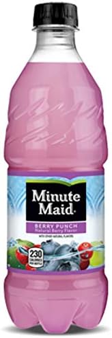 Minute Maid Fruit Punch - 6, 20 ounch Bottles (Berry Punch)