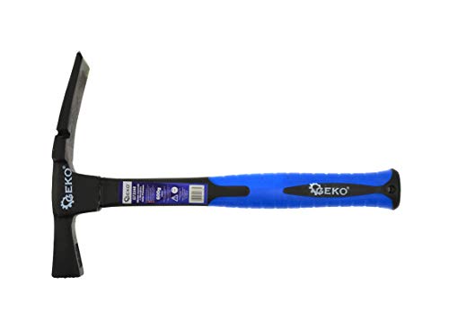 BSD 320mm Martillo de Albañil - Peso: 600g - Piqueta de Albañil con Mango de Fibra de Vidrio