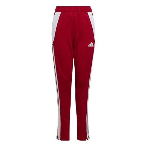 Adidas Unisex-Kid's Tiro 24 Training Pants, Team Power Red/White, Medium - image 1