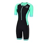 ZONE3 Vrouwen Aquaflo Plus korte mouw Trisuit (Pack van 1)