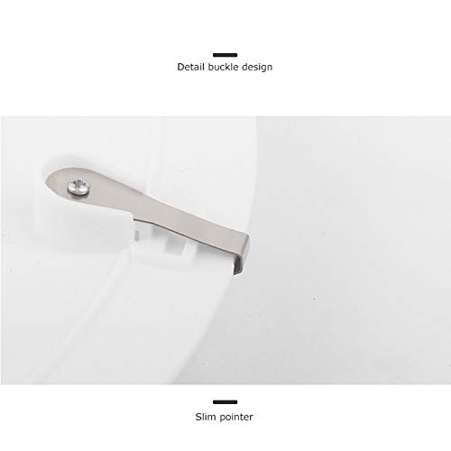 Reloj de pared silencioso redondo 20 cm miniatura 4