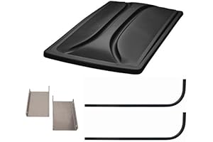 3G Club Car DS Black Roof Kit for 2000+ Golf Carts