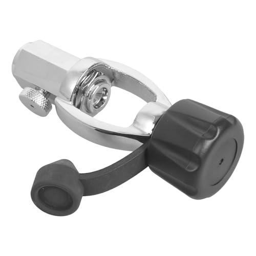 Adaptador de yugo DIN para buceo con conector de 5/8 pulgadas y tapa protectora