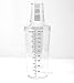 Winco BS-16PC, 16-Ounce Plastic Clear Bar Shaker