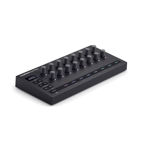 Image of Novation Launch Control 3 USB MIDI Control Surface | USB, 16 Endless Encoders, 8 Assignable Buttons, OLED Display, 5-Pin MIDI I /O, 7 Custom Modes