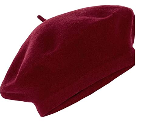 Image of Yaksa Unisex Wool Blend French Artist Beret Caps for Women & Men