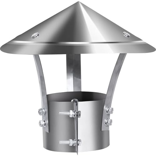 Chapeau de cheminée évite infiltration eau et bloque oiseau conduit ventilation toit - 2