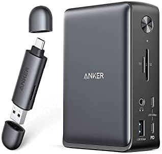 Anker 575 USB-C Docking Station (13-in-1) with USB 3.0 SD Card Re...