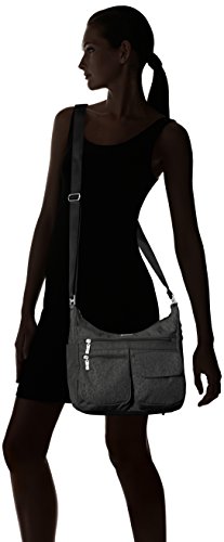Image of Baggallini womens Everywhere Bagg Crossbody Women 11x9 Lightweight Nylon Hobo Water-resistant Travel Bag W /Rfid
