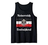 Kaiserreich Deutschland Historische Kaiserreich Flagge Tank Top